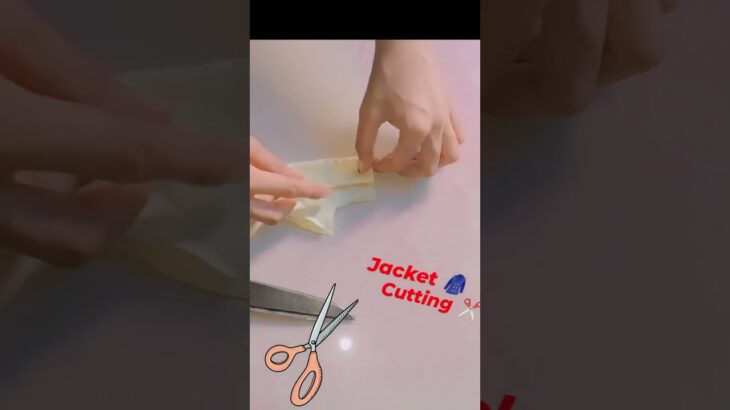 jacket cutting and simple stitching 👀👍🏻 #sewingqueen #diy #womensclothing #sewing  #womensfashion