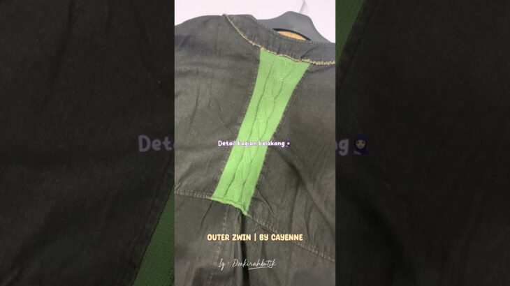 #ootd #outer #jacket #rajut by CAYENNE ready on DZAKIRAH #butikblitar #fashion #collection