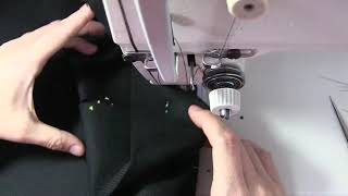 【洋裁教室】おうちで洋裁２０２　 スーツ（ダブルジャケット）パネル合わせ・背中心