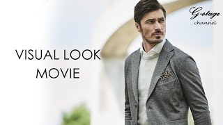 2024 Autumn-Winter collection LOOKMOVIE 240202&240502ジャガードジャージジャケット&スラックス