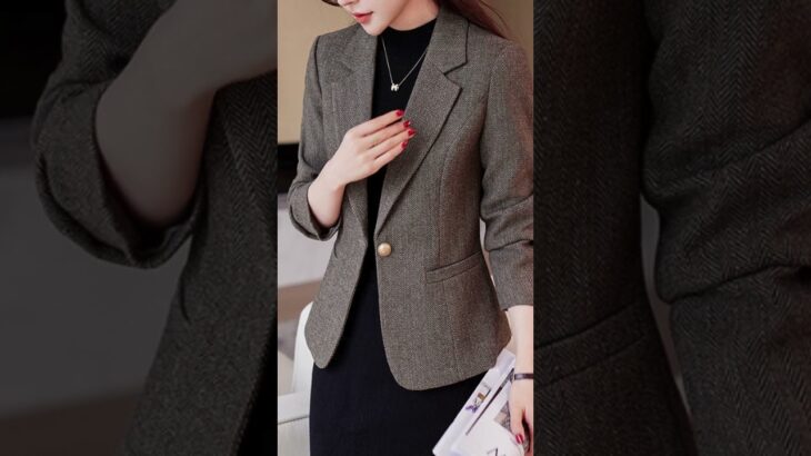 テーラードジャケットスリムショートタイプ A0536 #ファッションコーデ #fashion #レディースファッション
