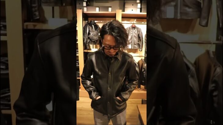 LEATHER COACH JACKET