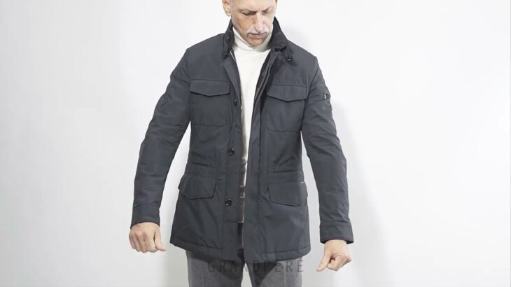 ムーレー MOORER レオナルド LEONARDO-STP ミリタリージャケット M-65 ダウンジャケット