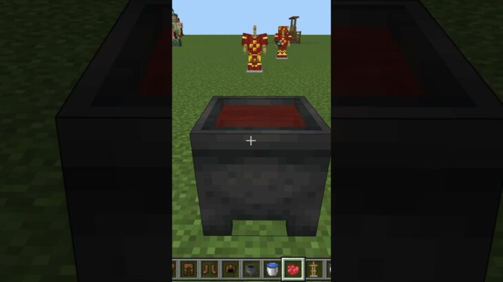 アイアンマンスーツの作り方　統合版【Minecraft】