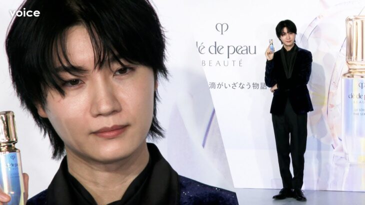 桜田通、大好きな宇宙イメージのジャケット姿で登場　新たに挑戦したいことは…？　『新ル・セラムPOP UPイベント 究極の一滴がいざなう物語』セレブリティレセプション