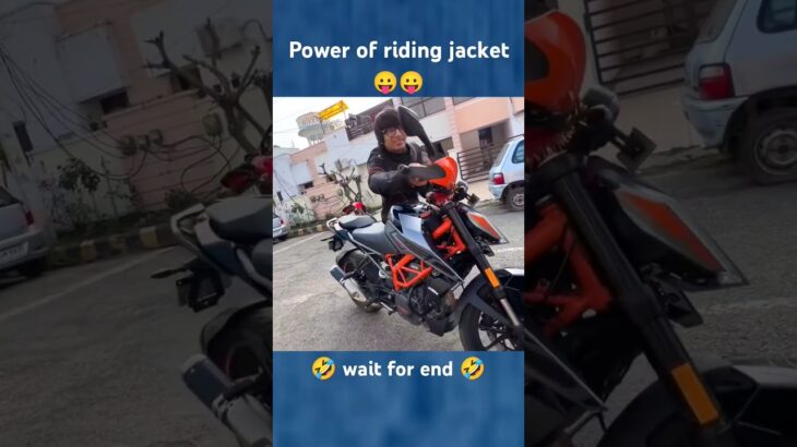 Power of riding jacket 😁 sourav Joshi vlogs