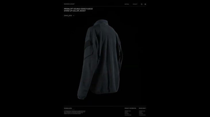 REINDEE LUSION 24AW プリマロフト両面フリーススタンドカラーライナージャケット #bag #fashion #メンズファッション