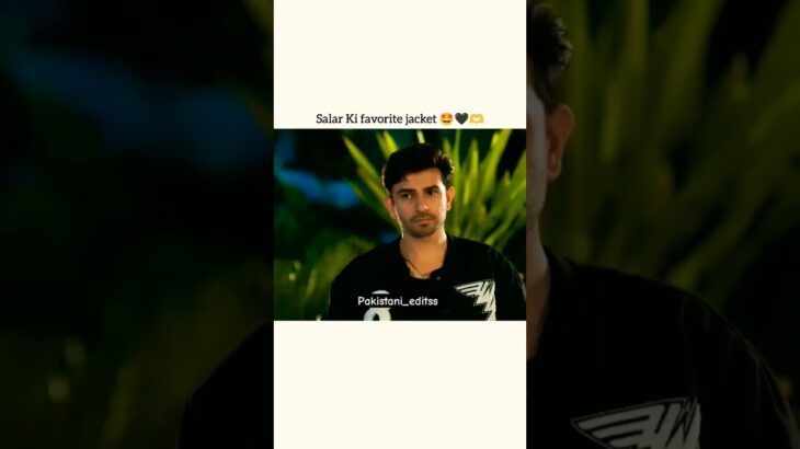 Salaar looks so handsome in this jacket❤️ 🙈🥀| kaffara | #ytshorts #kaffara #aliansari #youtubeshorts