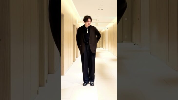 UNIQLO : Cのニットジャケットを使ったコーデ【ニットジャケット】【Today’s Outfit】#shorts #fashion #UNIQLO:C