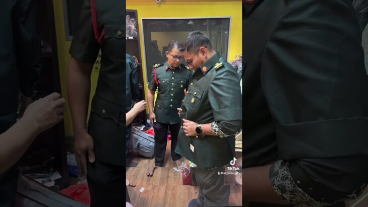 Ukur jahit Bush jacket KRS di kedai KRS Legacy.