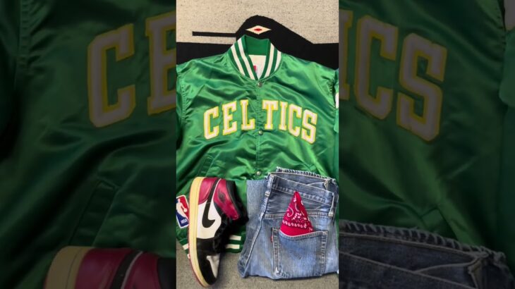 Vintage Celtics Starter Jacket: Iconic Retro Style  #vintageapparel #celtics