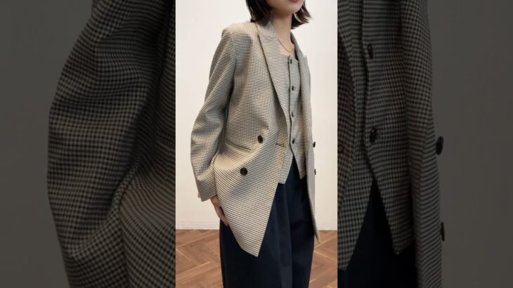秋と言えばしたくなるジャケットコーデ🧥#小柄女性 #小柄コーデ #小柄ブランド #低身長ファッション #コーディネート #ジャケット #jacket