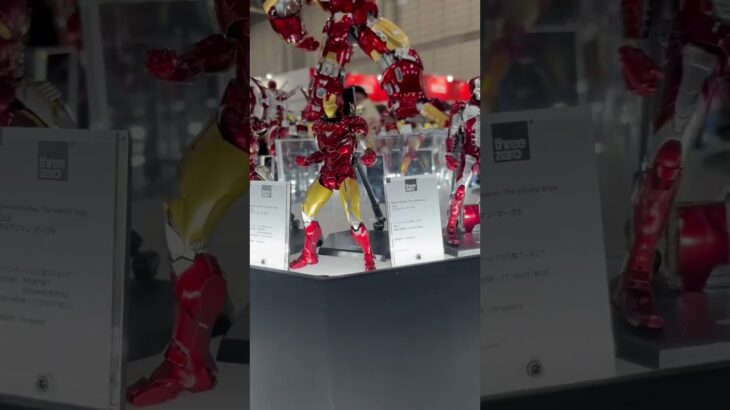 【フィギュア】アイアンマンが集結！アイアンスーツかっこいい #shorts #ironman #figure #スパイダーマン #ブラックパンサー