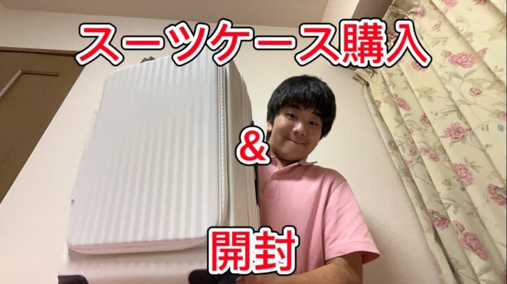 スーツケースを購入&開封してみた