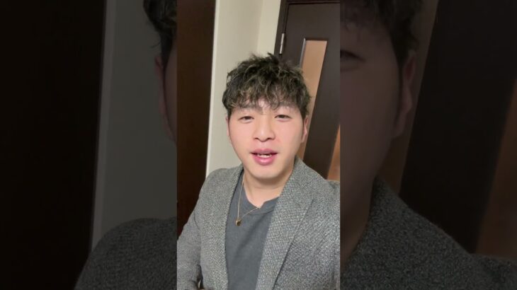 好きなジャケット着て誕生日の撮影をしました（25歳の工場作業員）