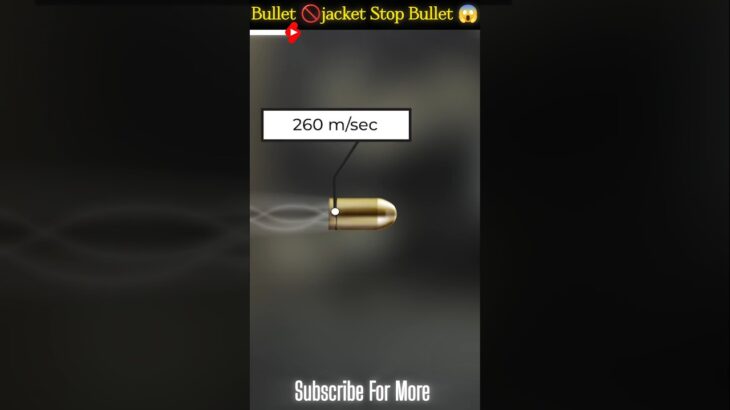 Bullet 🚫jacket Stop Bullet ?😱 #shorts