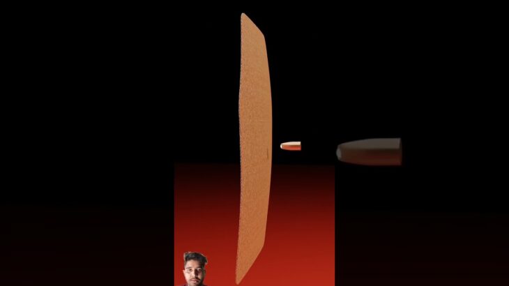 Bullet proof jacket vs Bullet (3D Animation