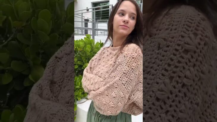 Crochet pattern “Blue country style jacket” is in my shop – link in comments