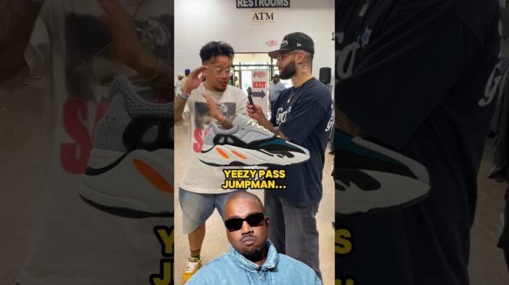 Do you think Yeezy jumped over the Jumpman?? 😳