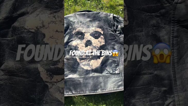 GRAIL FIND AT THE BINS! MISFITS PUNK JACKET FROM THE 80’S!