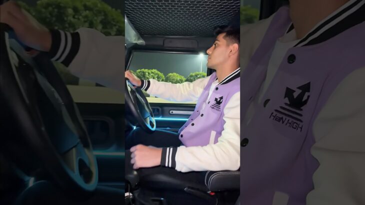 HAN HIGH Purple Cube Varsity Jacket for Men & Women