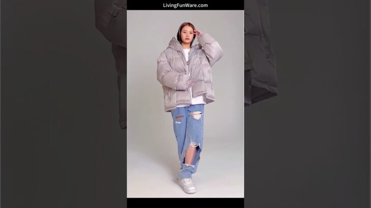 HTCU Luminous Cotton Jacket | Trendy Hip-Hop Winter Coat