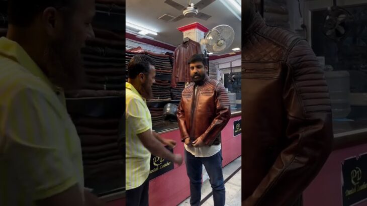 Happy Customer @DanishLeatherProducts  #leather #jacket #fashion # shorts