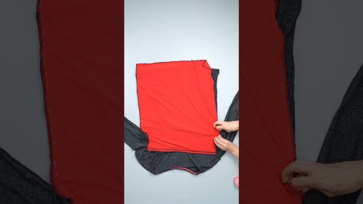 How to fix an unbuttoned jacket easily! Miarti 🧵✂️