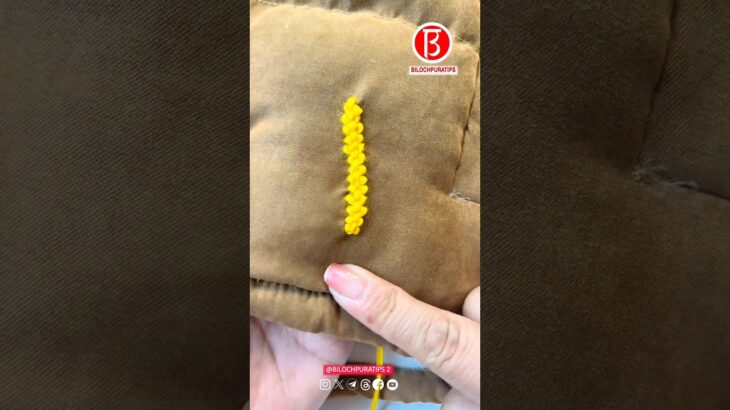 How to mend a hole in a cotton down jacket Sewing