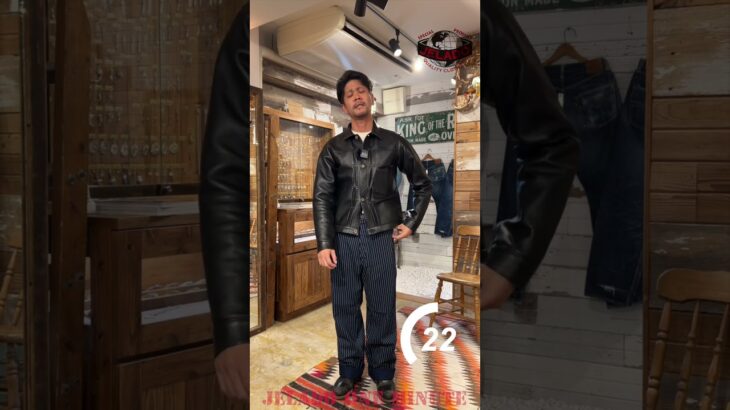 JELADO 44Leather Jacket(44レザージャケット) Horse hide Semi-aniline Finish【JP94409】 #jelado #古着 #レッドウィング