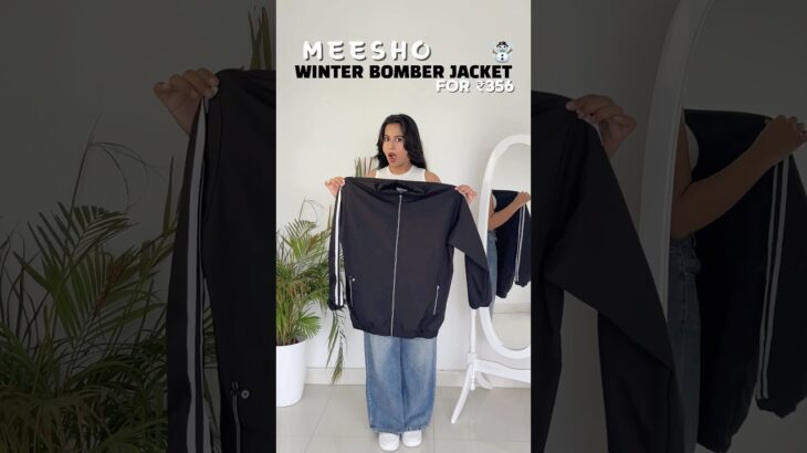 Meesho Winter Jacket for just ₹356 😫☃️ #meeshofinds #meeshohaul #meesho #meeshoapp #winter #shorts