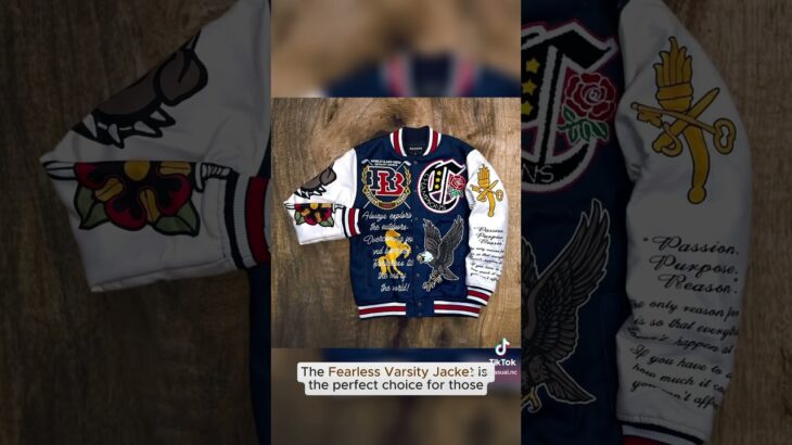 OWG23  Fearless Varsity Jacket