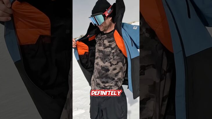One jacket to keep it simple on the mountain ​⁠@686 #snowboarding #ad