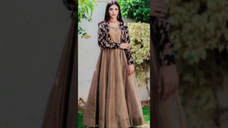 Short Jacket Style Dresses||Beautiful Frock Design With Jacket #shortjacket #jacketdesigns #ytviral