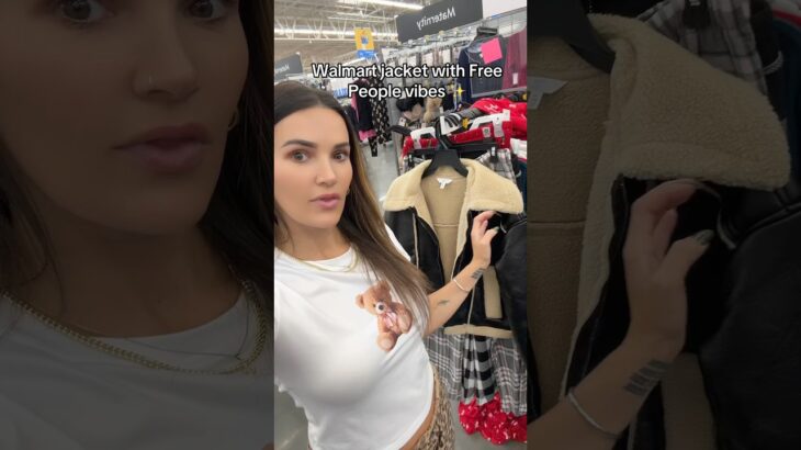 The cutest @Walmart jacket for winter!! Reminds me of Free People 😱