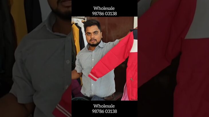 Wholesale Jacket Windcheater Manufacturer Ludhiana factory rates #munishgarments #ludhiana #market