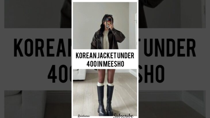 aesthetic jacket under 400 #trending #ytshorts #fyp #aesthetic #fashionstyle