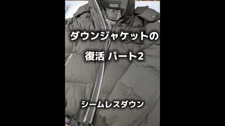 ダウンジャケットの復活part２