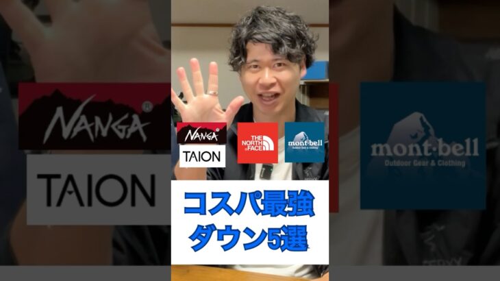【コスパ破壊】神級ダウンジャケット5選