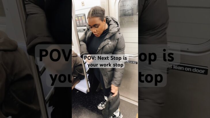 A Commuters Dream💭 #jacket #wintercoat #bag #totebag #nyc #ootd #grwm #style #fashion #subway #shop