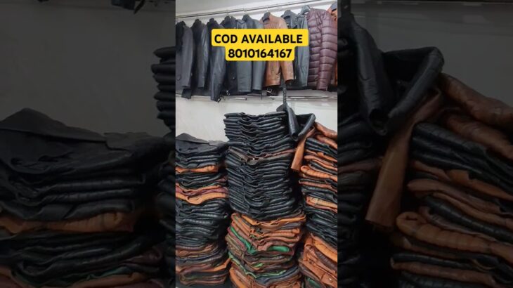 Branded leather jacket with 10 year garantee | COD AVAILABLE  | cheapest jackets market in delhi