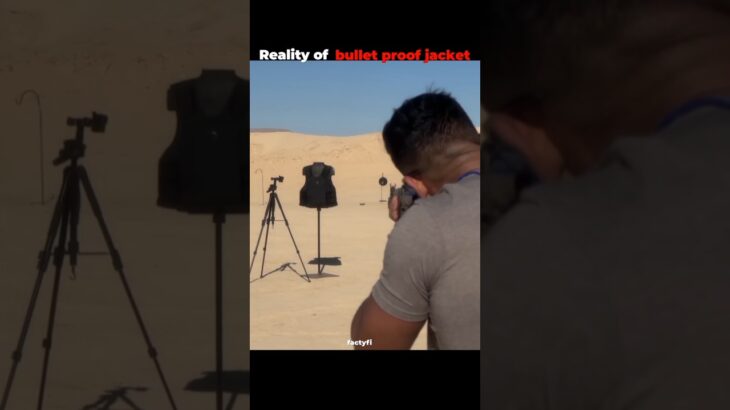 Bullet proof jacket का सच⚠️