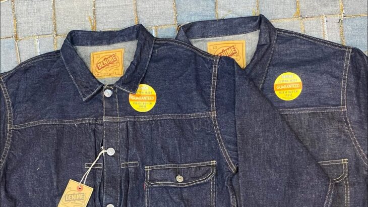 【DENIME 231XX-47】ドゥニーム 1947モデル ファースト デニムジャケット XXシリーズ#denimjackets #デニム#neatstyle #ニートスタイル