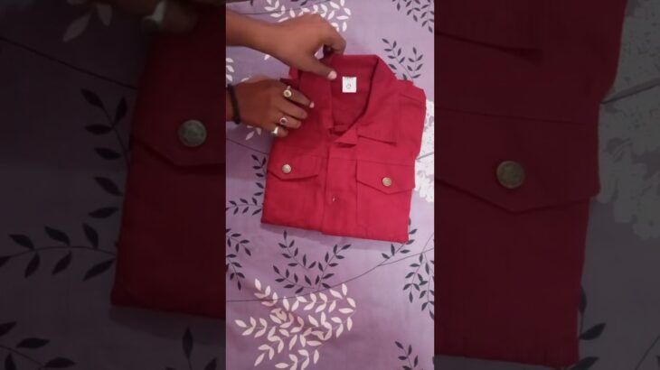 Denim Jacket || Long Sleeve Button Down Slim Fit Wear Denim Jacket