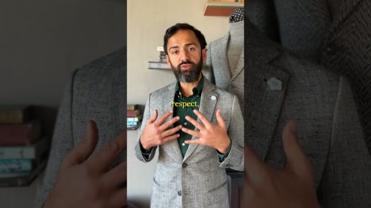 Ever wonder why we leave the last button of a jacket open? 🤔