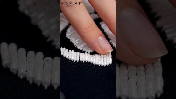 Hand-Beaded Cropped Jacket