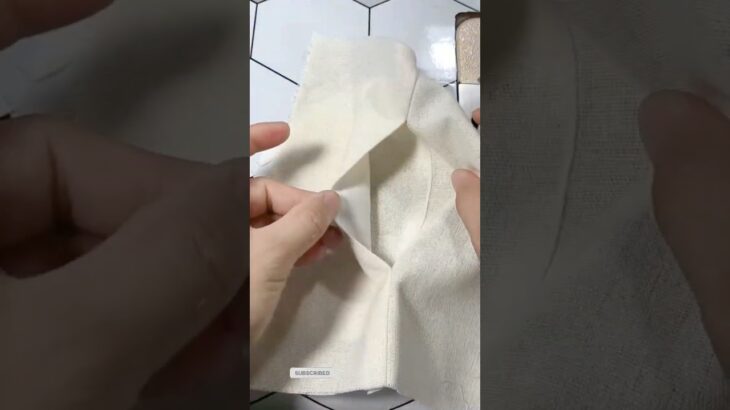 How to sew jacket pocket super fast | tips and tricks sewing 24 |   #shorts #sewinghacks