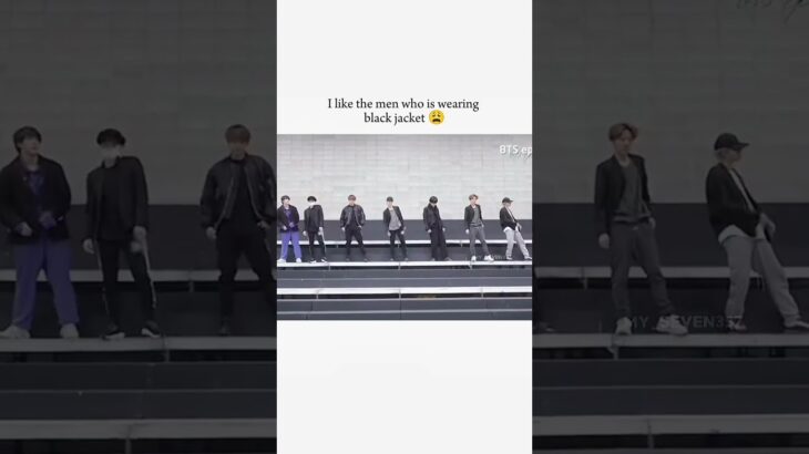 I like the men who is wearing black jacket❤️#bts #shorts