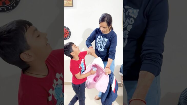 Kashvi ka jacket pahan lia 😱