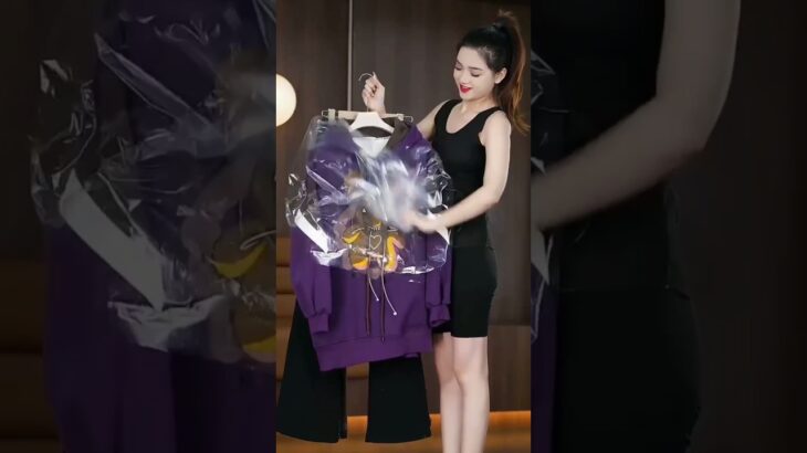 New purple winter jacket with catra jeans #fashiontrends #trendingfashion